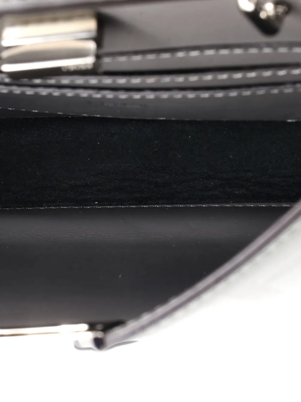 Pre-owned Fendi Peekaboo Iseeu Xcross Bag Zucca Leather Satchel In Green