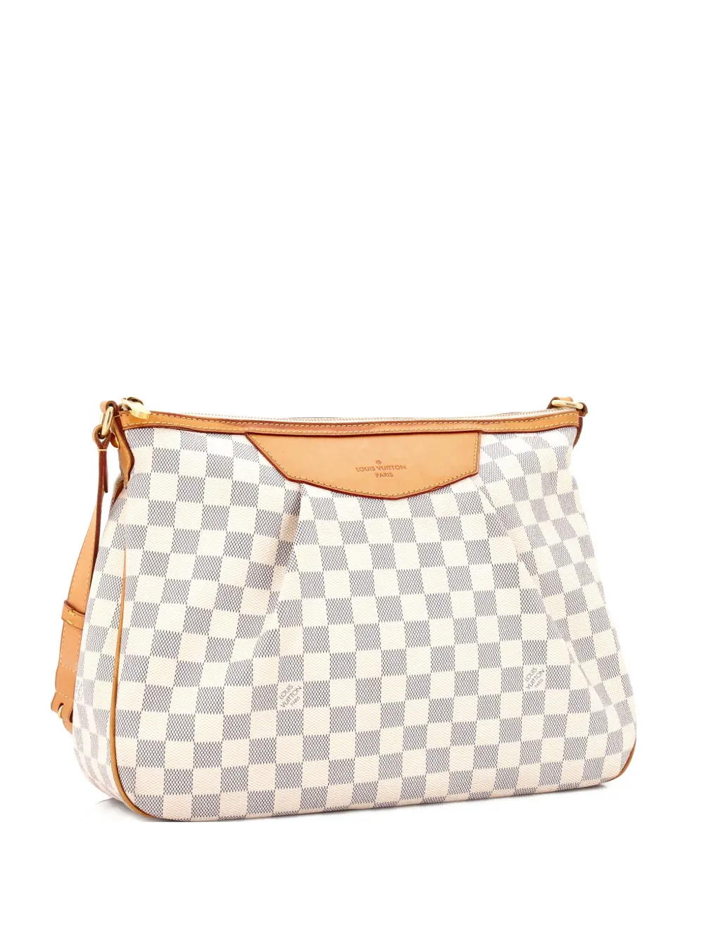 Louis Vuitton Pre-Owned Siracusa Handbag Damier MM shoulder bag - Bianco