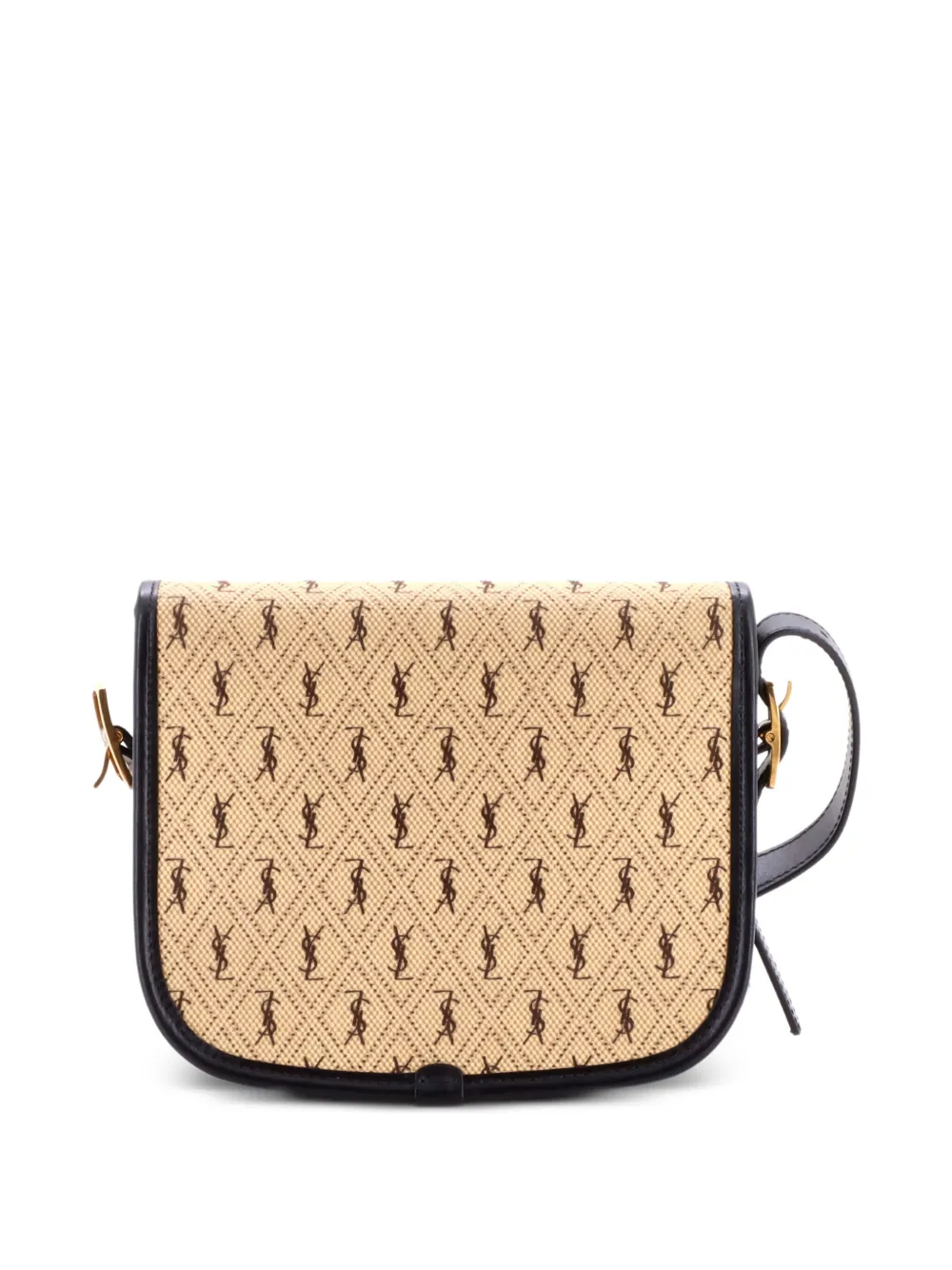 Saint Laurent Pre-Owned Flap Satchel Monogram All Over Canvas and Leather Small crossbody bag | Estilos de archivo | Image 2