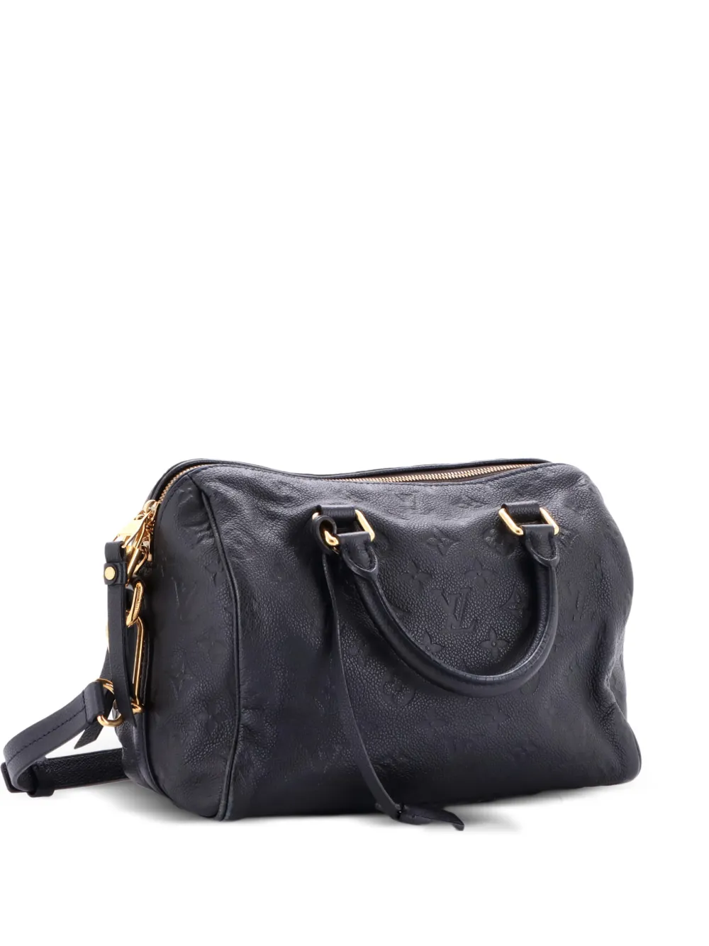 Louis Vuitton Pre-Owned Speedy Bandouliere Bag Monogram Empreinte Leather 25 shoulder bag - Nero