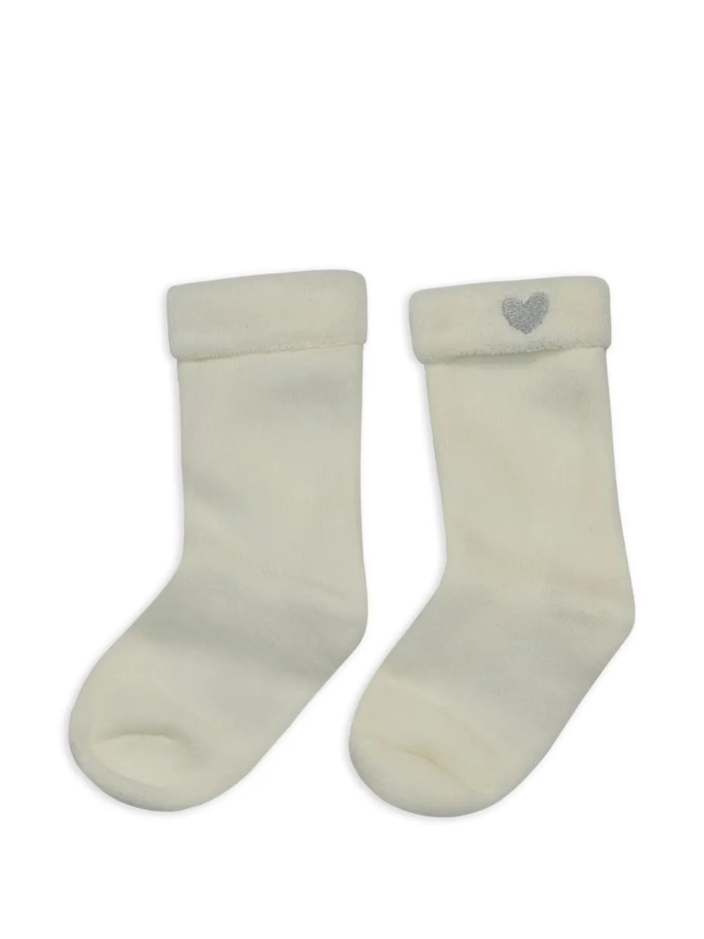  Petit Bateau Heart Trim Socks (set Of Five) - Neutrals 