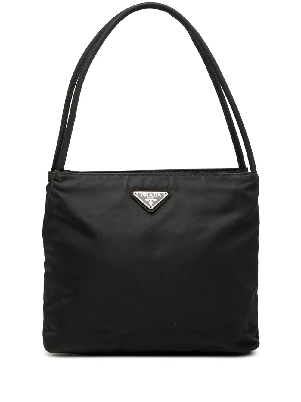 Prada Pre-Owned 2000-2013 Tessuto Schultertasche - Schwarz
