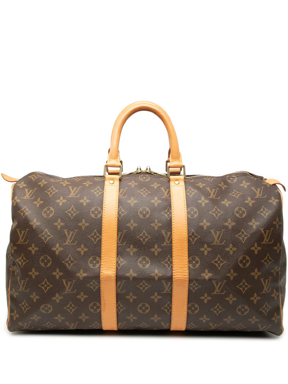 Louis Vuitton Pre-Owned 2001 Monogram Keepall 45 travel bag | marrón | Image 1
