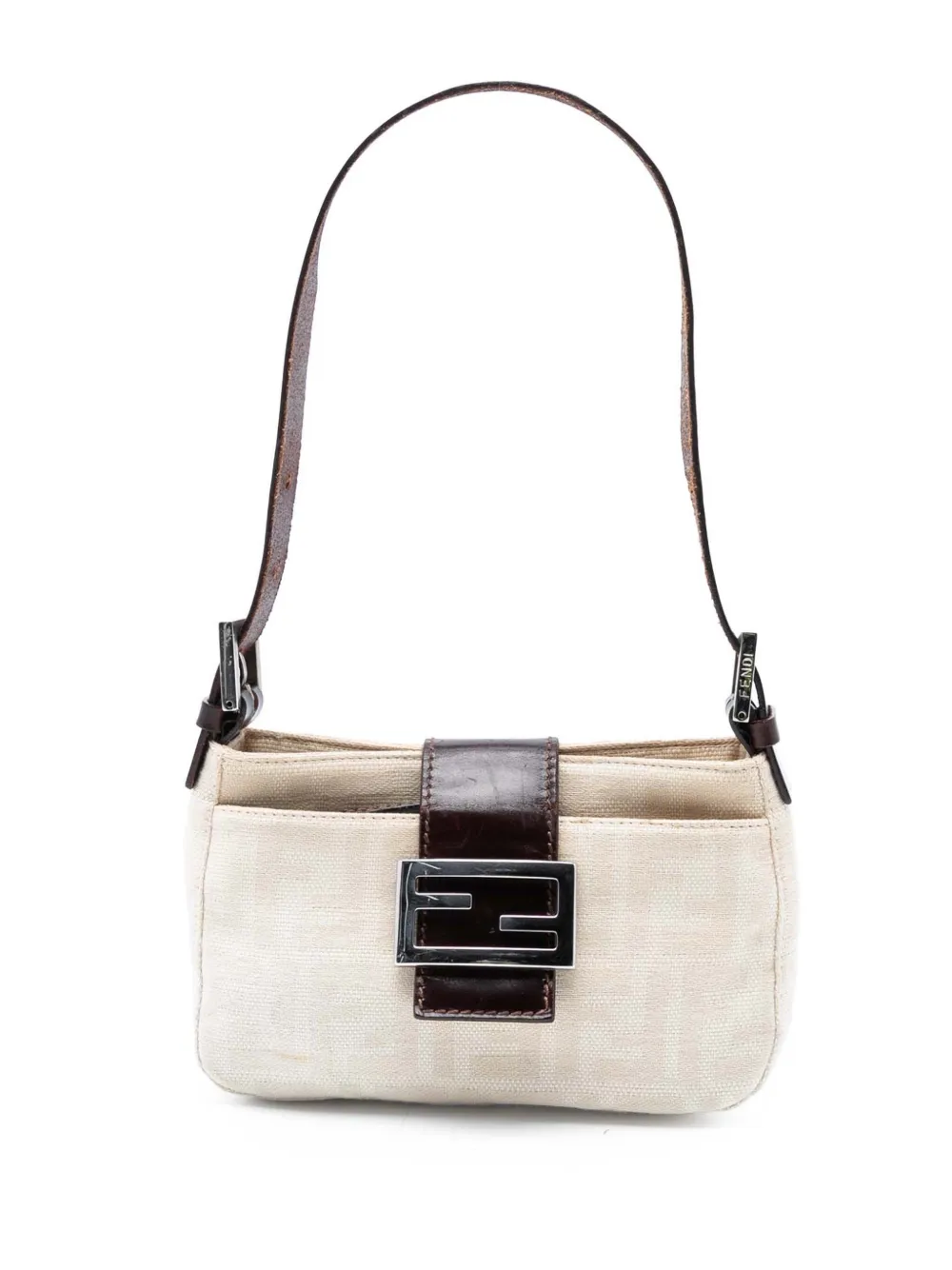 Fendi Pre-Owned 20th Century Zucca Canvas shoulder bag - Marrone