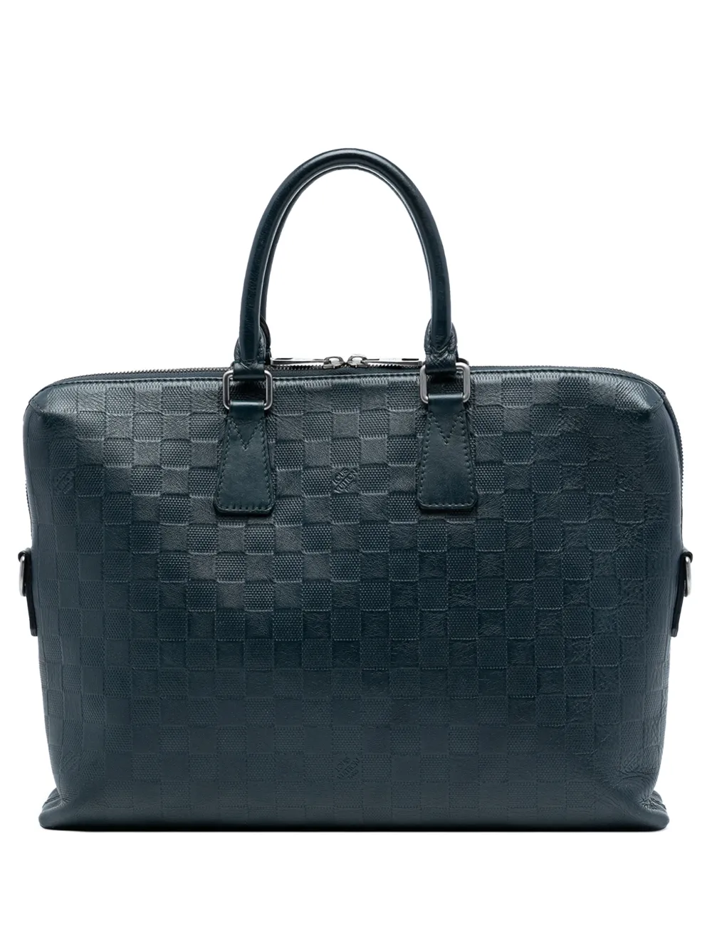 Louis Vuitton Pre-Owned 2013 Damier Infini Porte Documents Jour business bag - Blu