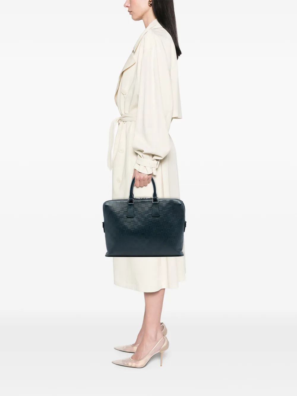 Louis Vuitton Pre-Owned 2013 Damier Infini Porte Documents Jour business bag | Pre-Owned | Image 2