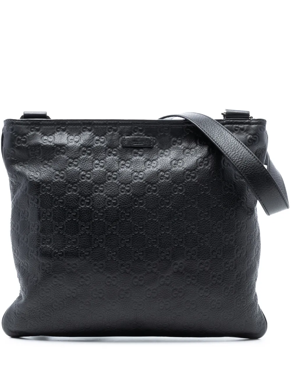 Gucci Pre-Owned 2016-2025 Guccissima crossbody bag - Nero