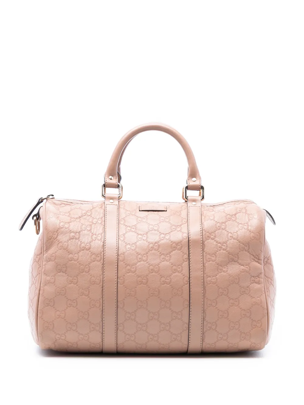 Gucci Pre-Owned 2016-2025 Medium Guccissima Joy boston bag - Rosa
