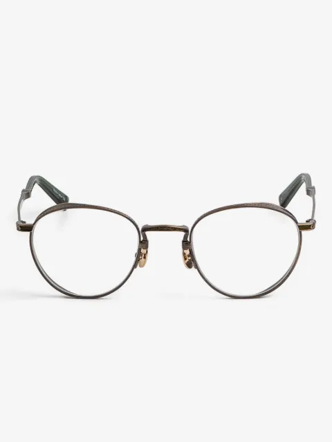 Matsuda round metal glasses