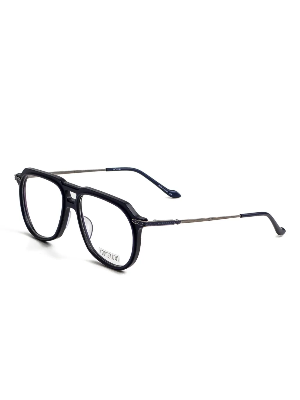 Matsuda Square-frame Glasses In Black