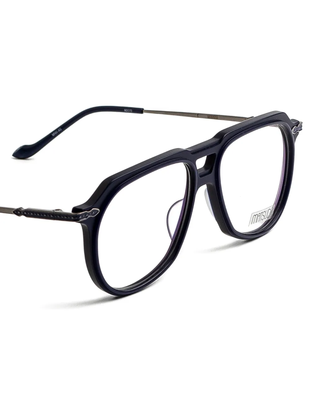Matsuda Square-frame Glasses In Black