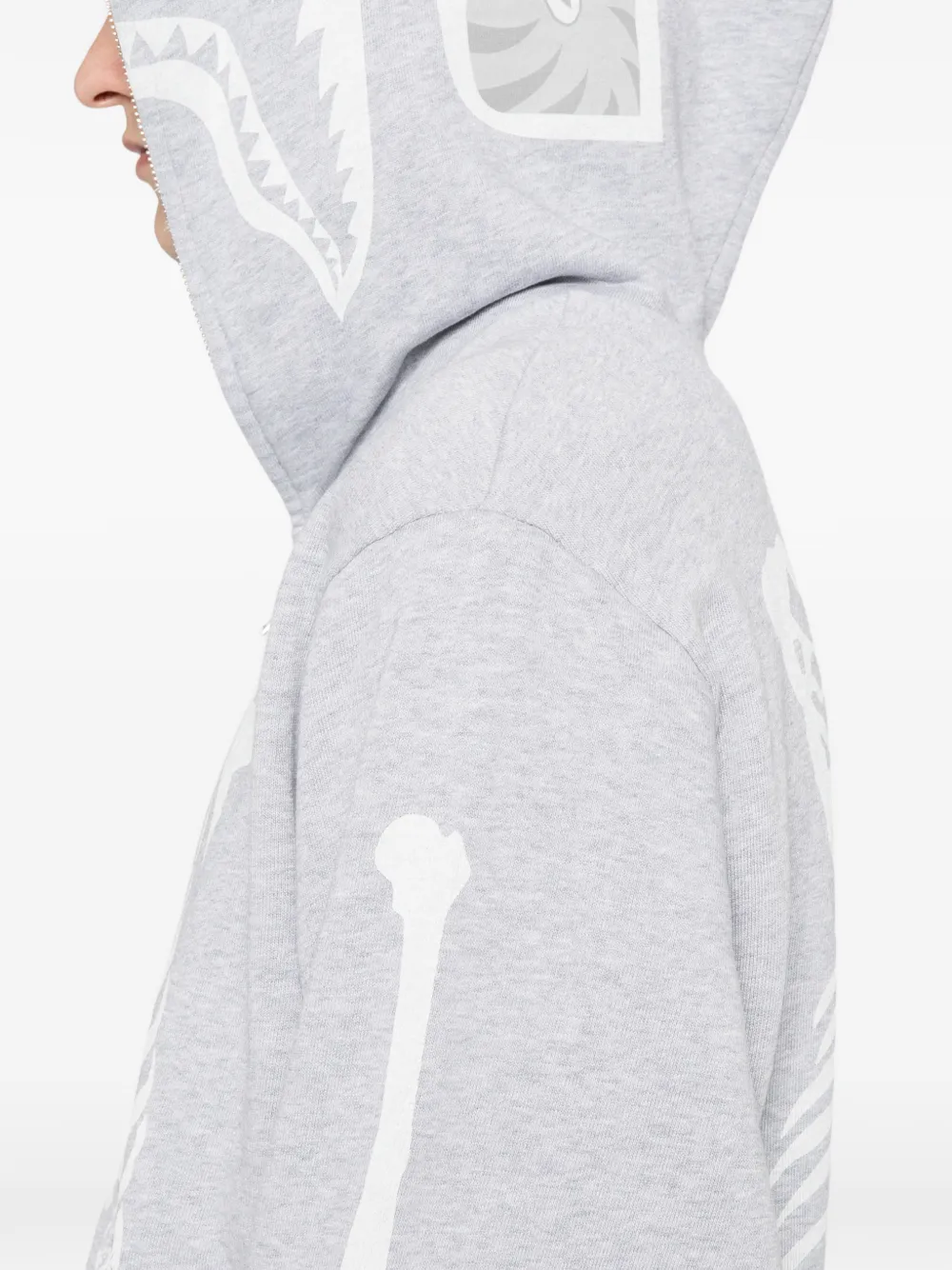 A BATHING APE® グラフィック パーカー | グレー | FARFETCH JP