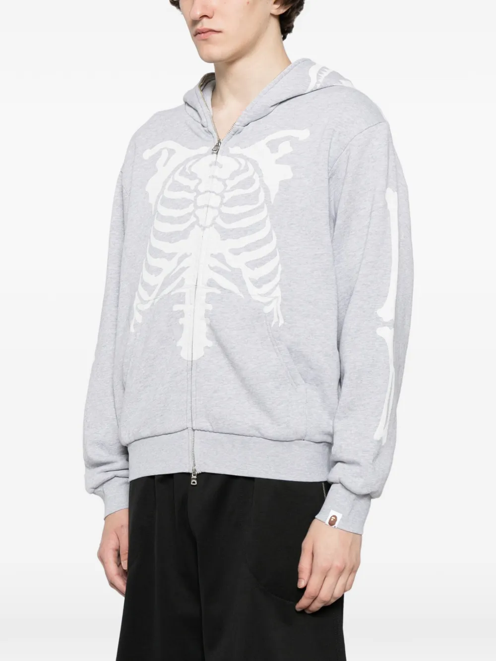 A BATHING APE® グラフィック パーカー | グレー | FARFETCH JP