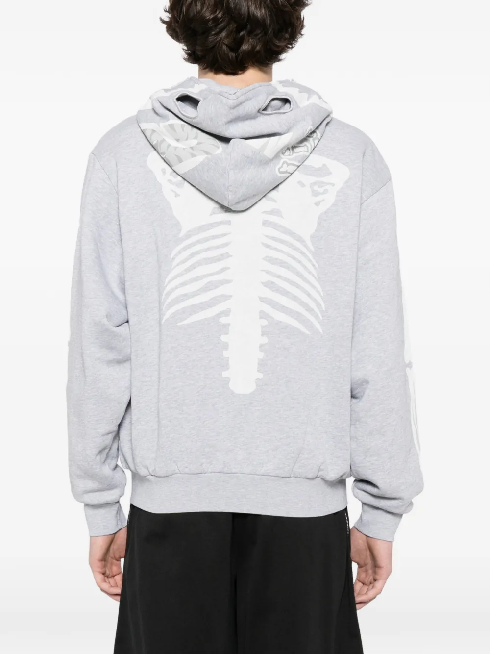 A Bathing Ape グレー パーカー M A BATHING APE® グラフィック パーカー | グレー | FARFETCH JP