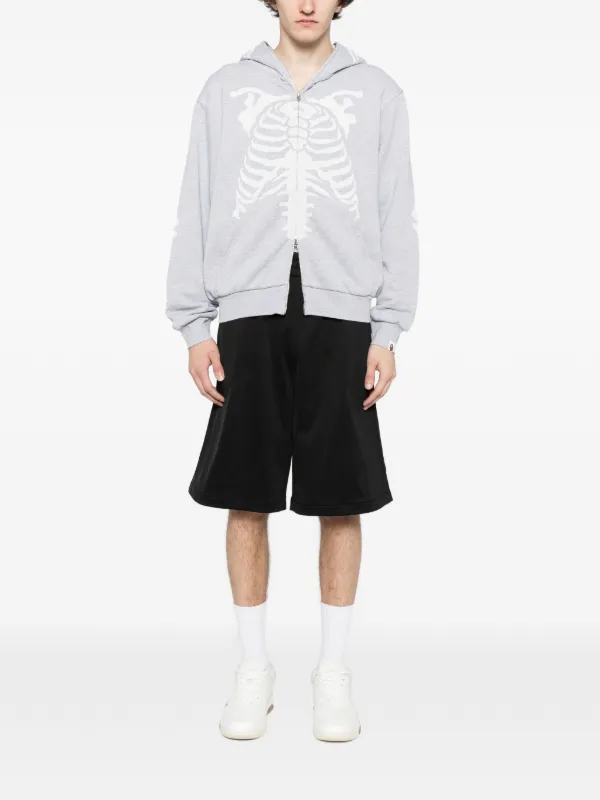 A Bathing Ape グラフィックパーカー Mサイズ A BATHING APE® グラフィック パーカー | グレー | FARFETCH JP