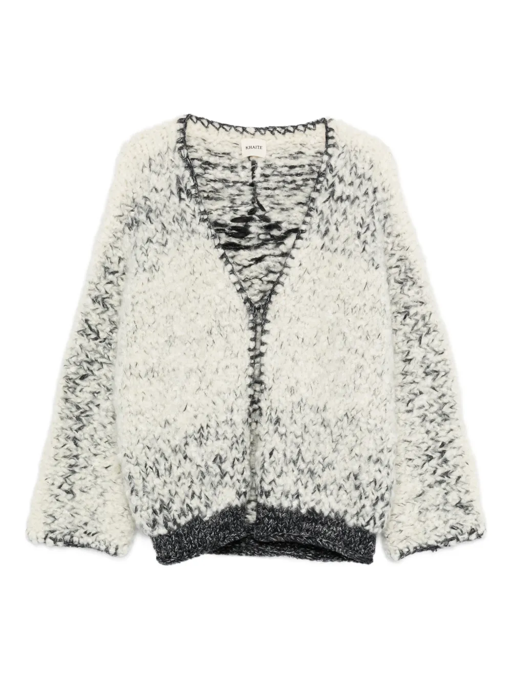 KHAITE Cardigan Jack - Bianco