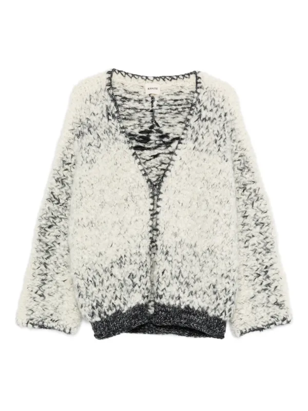 Khaite Jack Cardigan in White