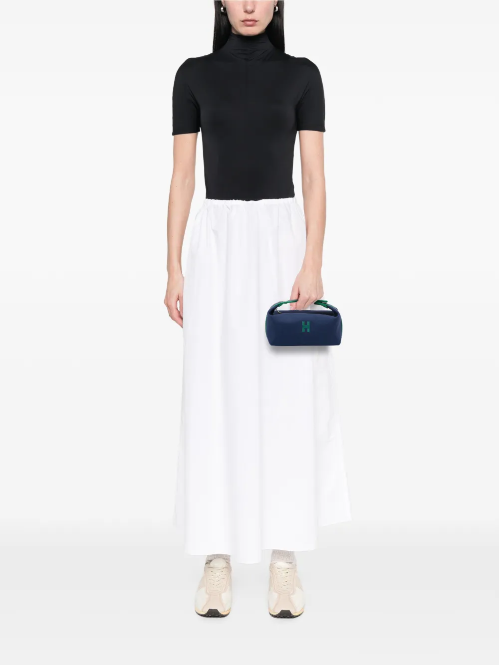 Hermès Pre-Owned 2021-2025 Small Toile Bride A Brac Case vanity bag | Pre-Owned | Image 2