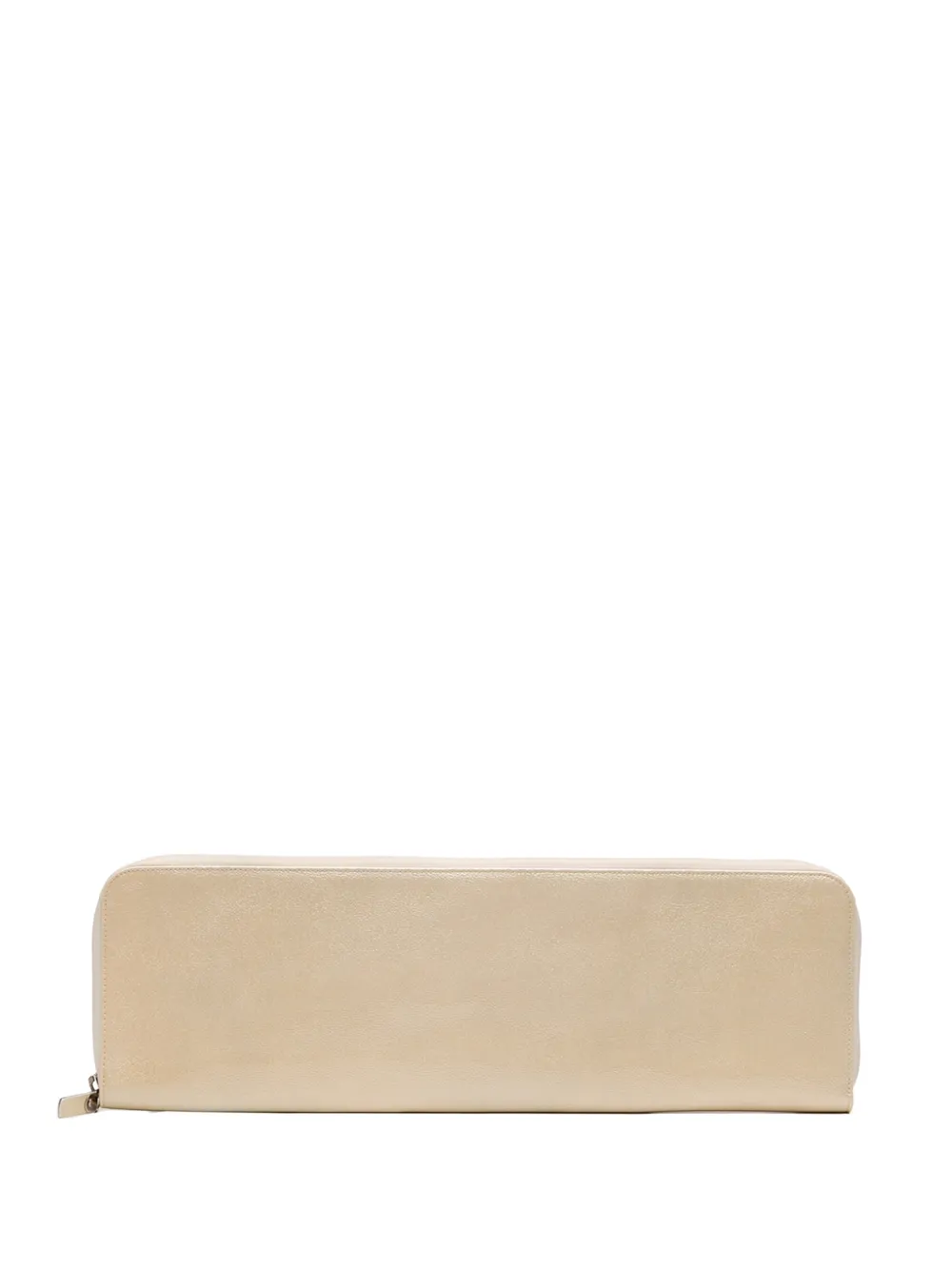 Maison Martin Margiela Pre-Owned 2005-2024 XL Leather Long Slim clutch bag - Marrone