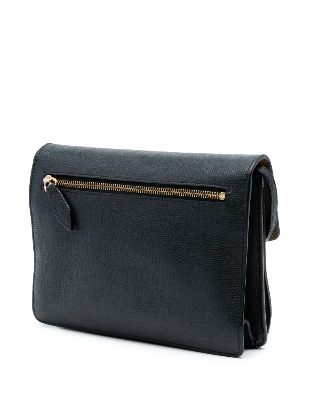2000-2017 Small Leather And House Check Canvas Derby Macken Crossbody Bag