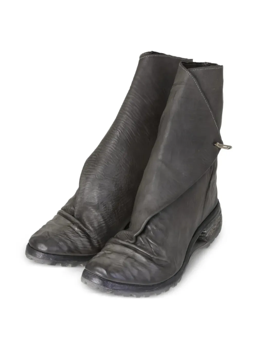 Carol Christian Poell folded rubber sole boots | Biker Boots | Image 2