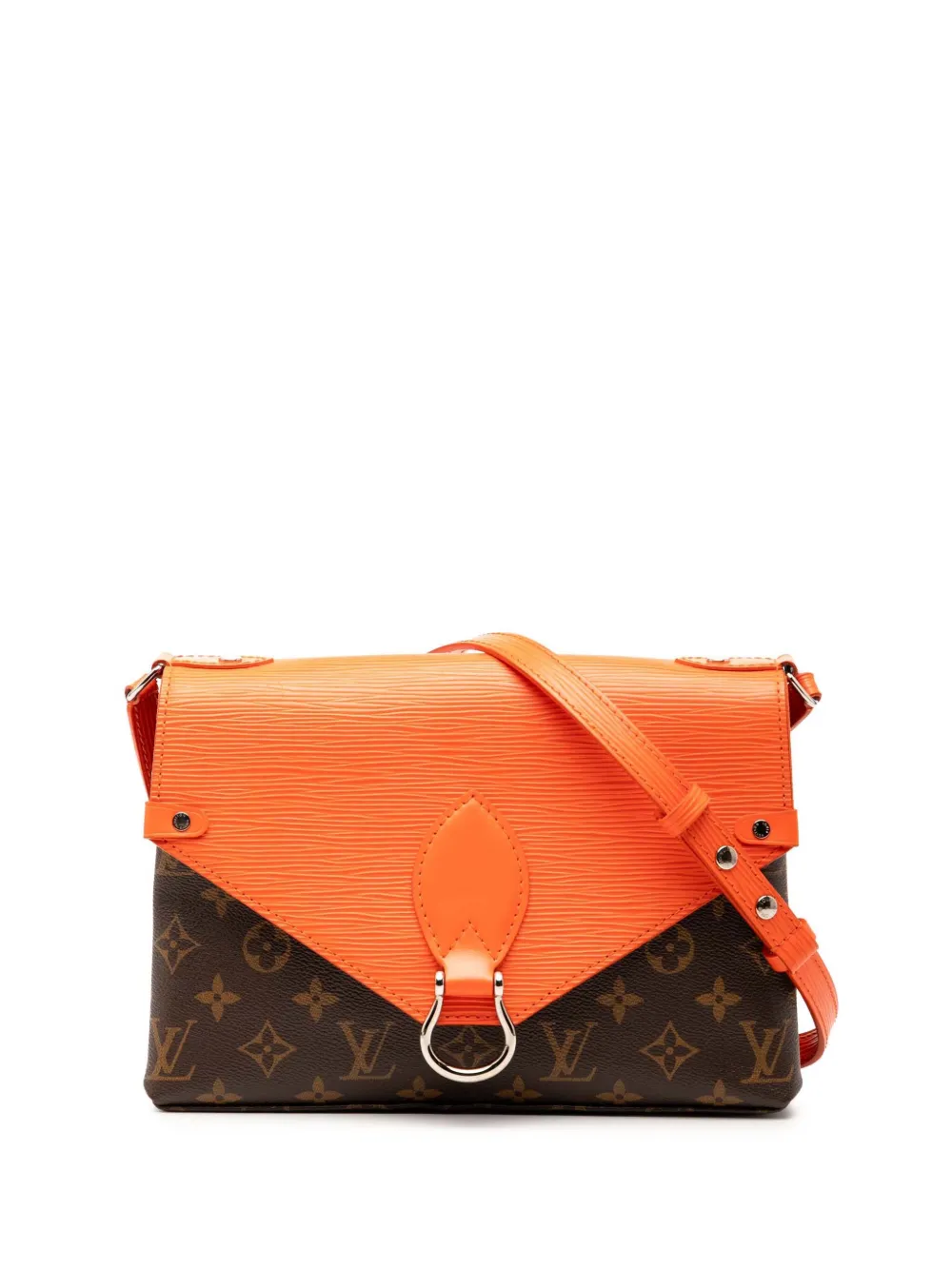 Louis Vuitton Pre-Owned 2017 Monogram Epi Saint Michel crossbody bag - Marrone