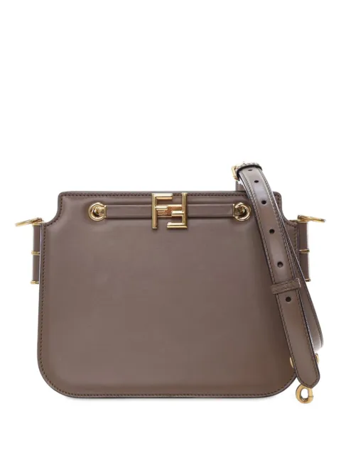 Fendi Pre-Owned 2010-2024 Smooth Calfskin Vitello King Luxor Touch shoulder bag