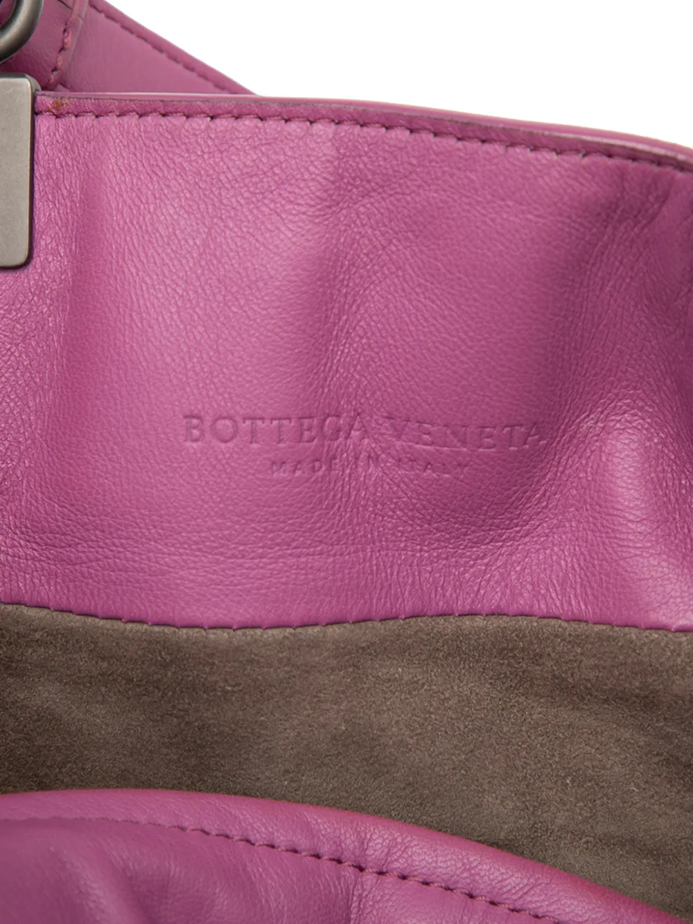 2012-2025 Nappa Intrecciato Bucket Bag