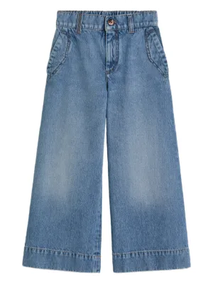 Gucci Kids ホースビット ジーンズ | ブルー | FARFETCH JP