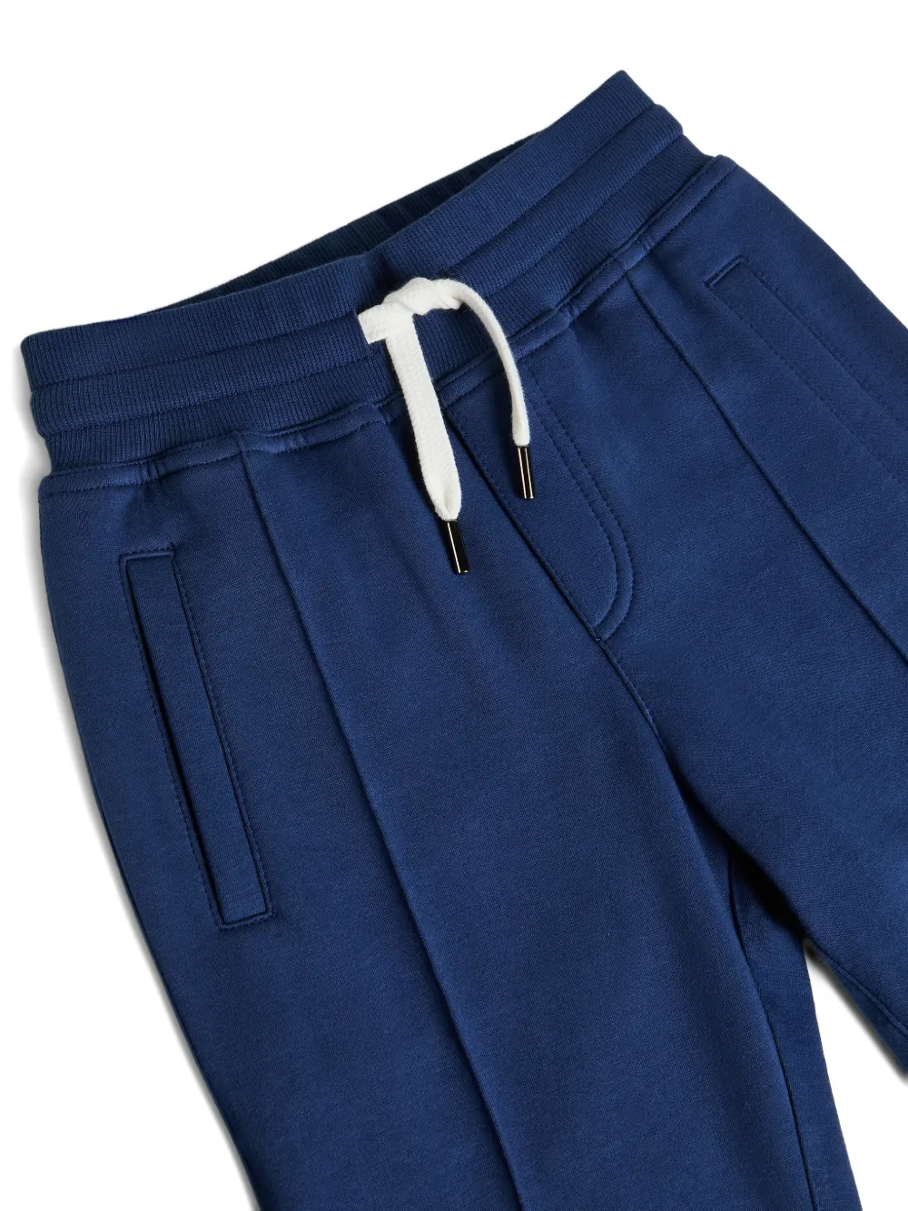 Drawstring-Waistband Zip-Detail Track Pants