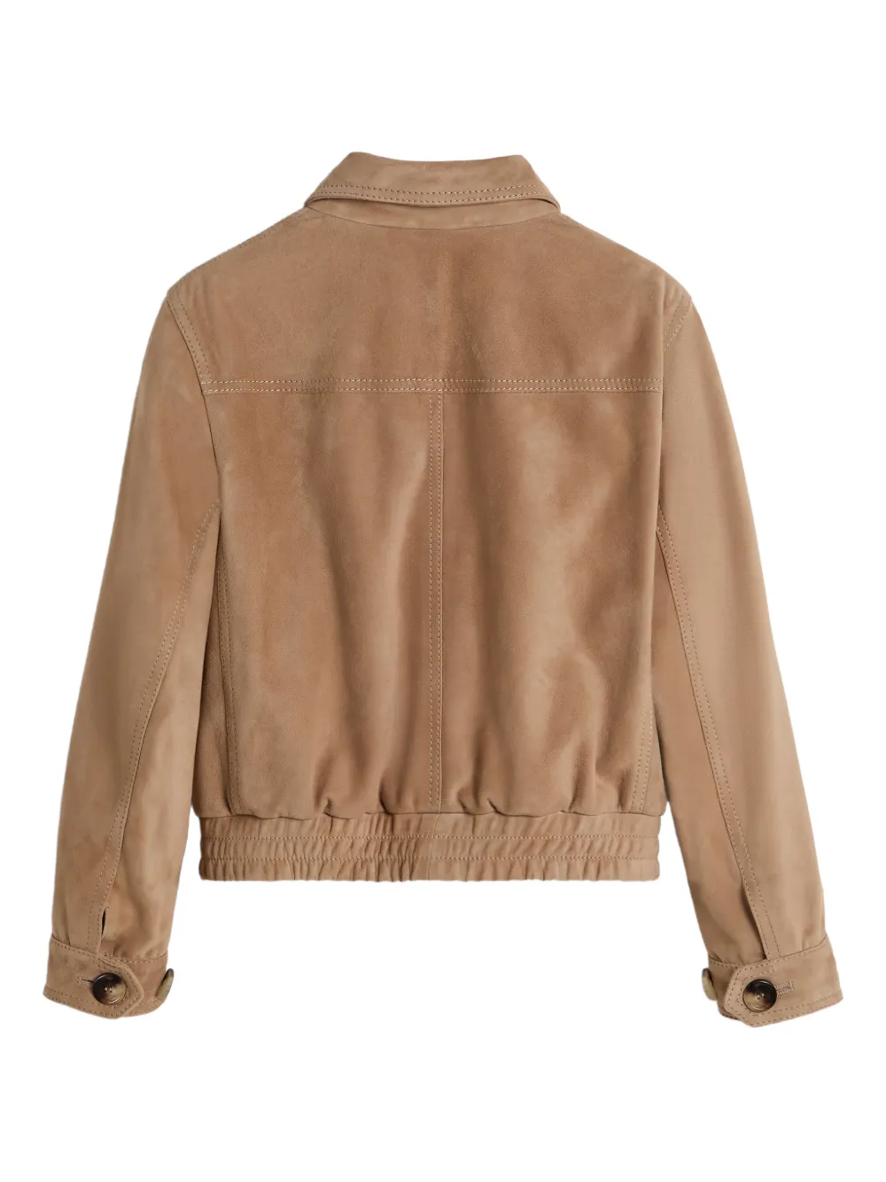  Brunello Cucinelli Kids Zip-fastening Jacket - Brown 