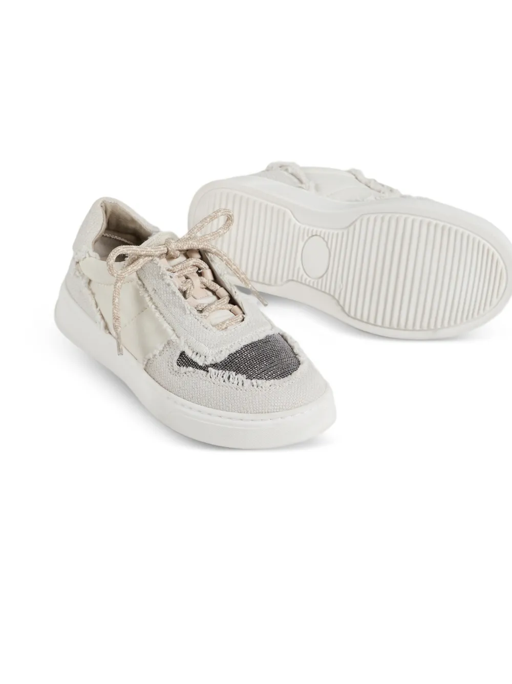 Brunello Cucinelli Kids Sneakers Beige