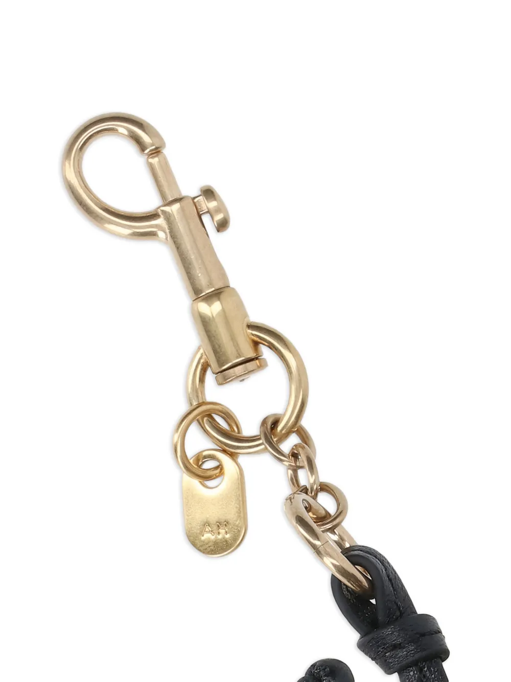  Anya Hindmarch Stud Bee Keyring - Black 