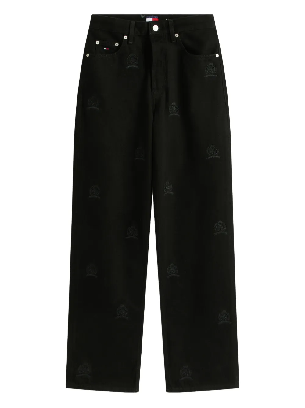 Tommy Jeans Pantaloni a fantasia - Nero