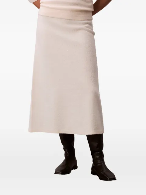 Calvin Klein merino midi skirt