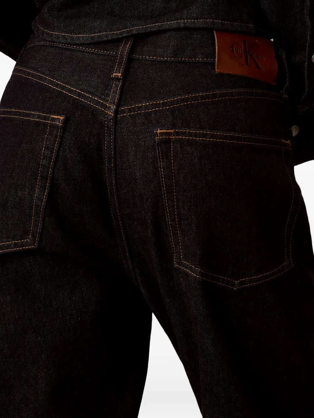 Calvin Klein Broek met stiksel Blauw