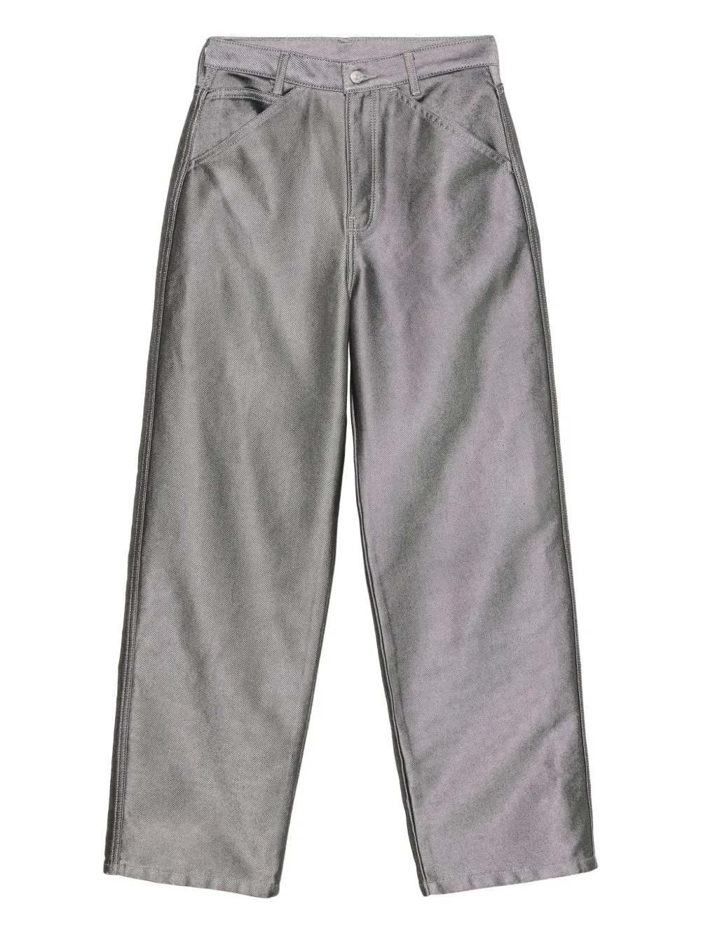 Calvin Klein Geknöpfte Hose - Grau