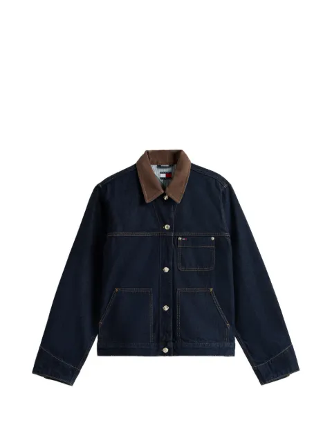 Tommy Hilfiger chamarra con bolsillo de parche