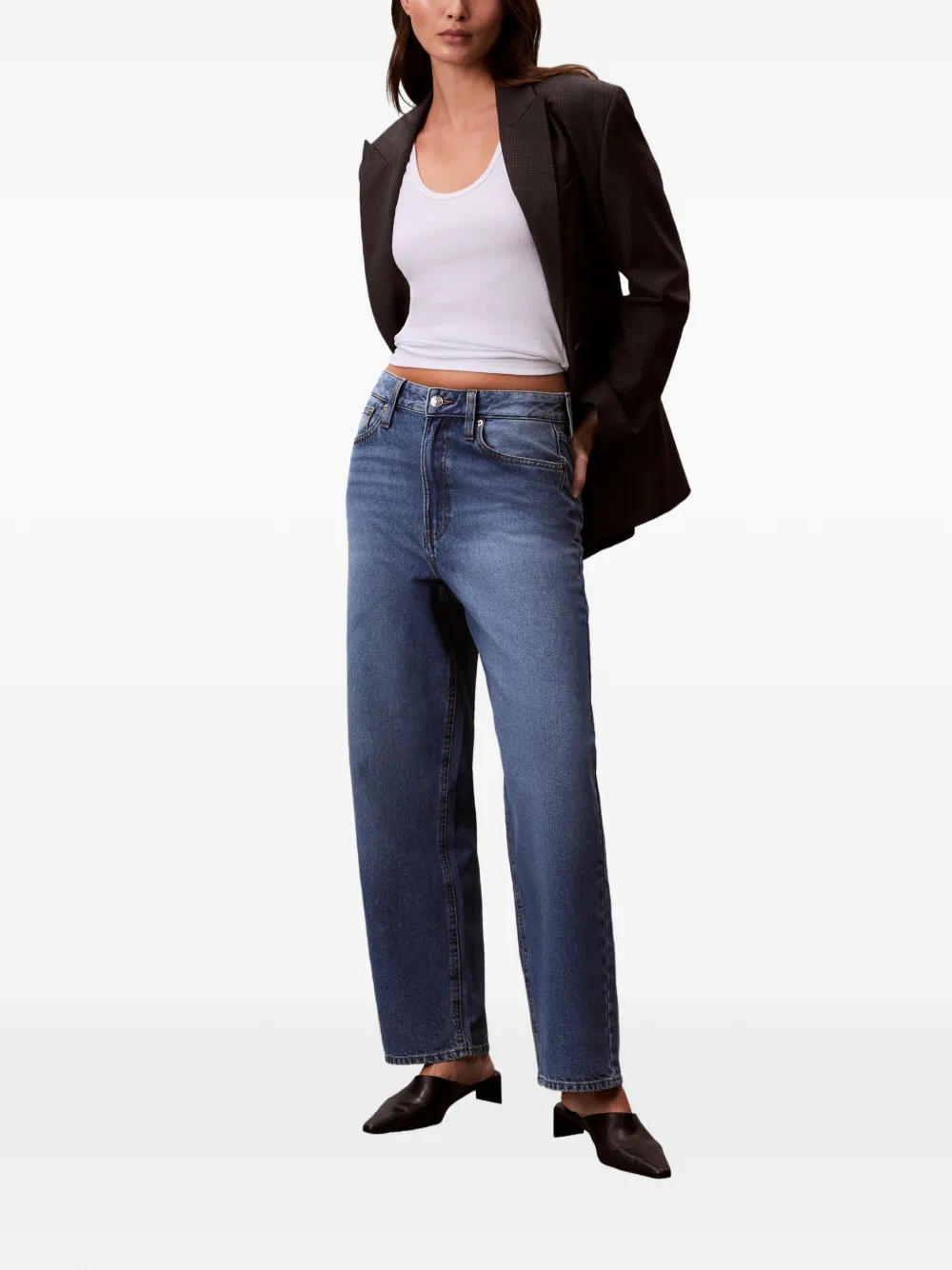  Calvin Klein Blue Trousers 