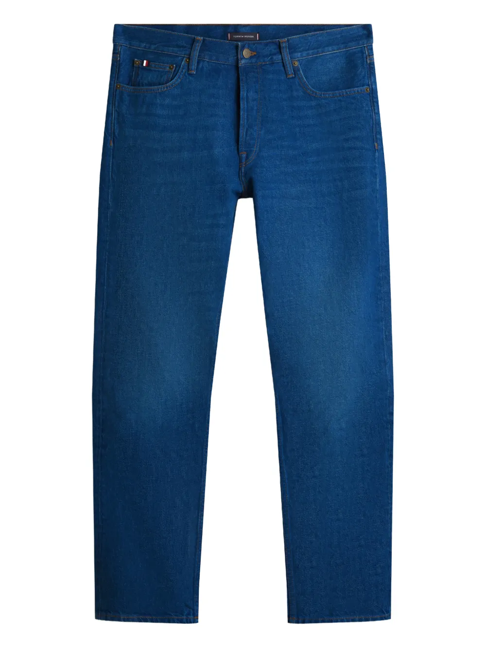 Tommy Hilfiger five-pockets straight-leg jeans - Blu
