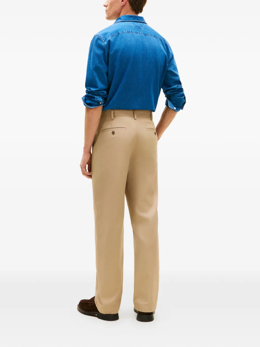  Tommy Hilfiger Button Trousers - Neutrals 
