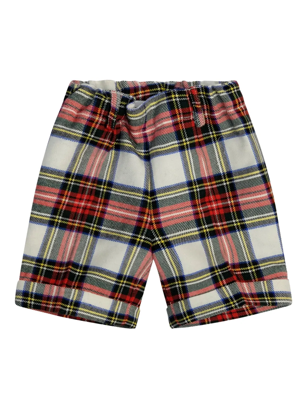 PAIO CRIPPA tartan shorts | White | Image 1