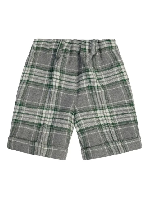 PAIO CRIPPA short à motif tartan