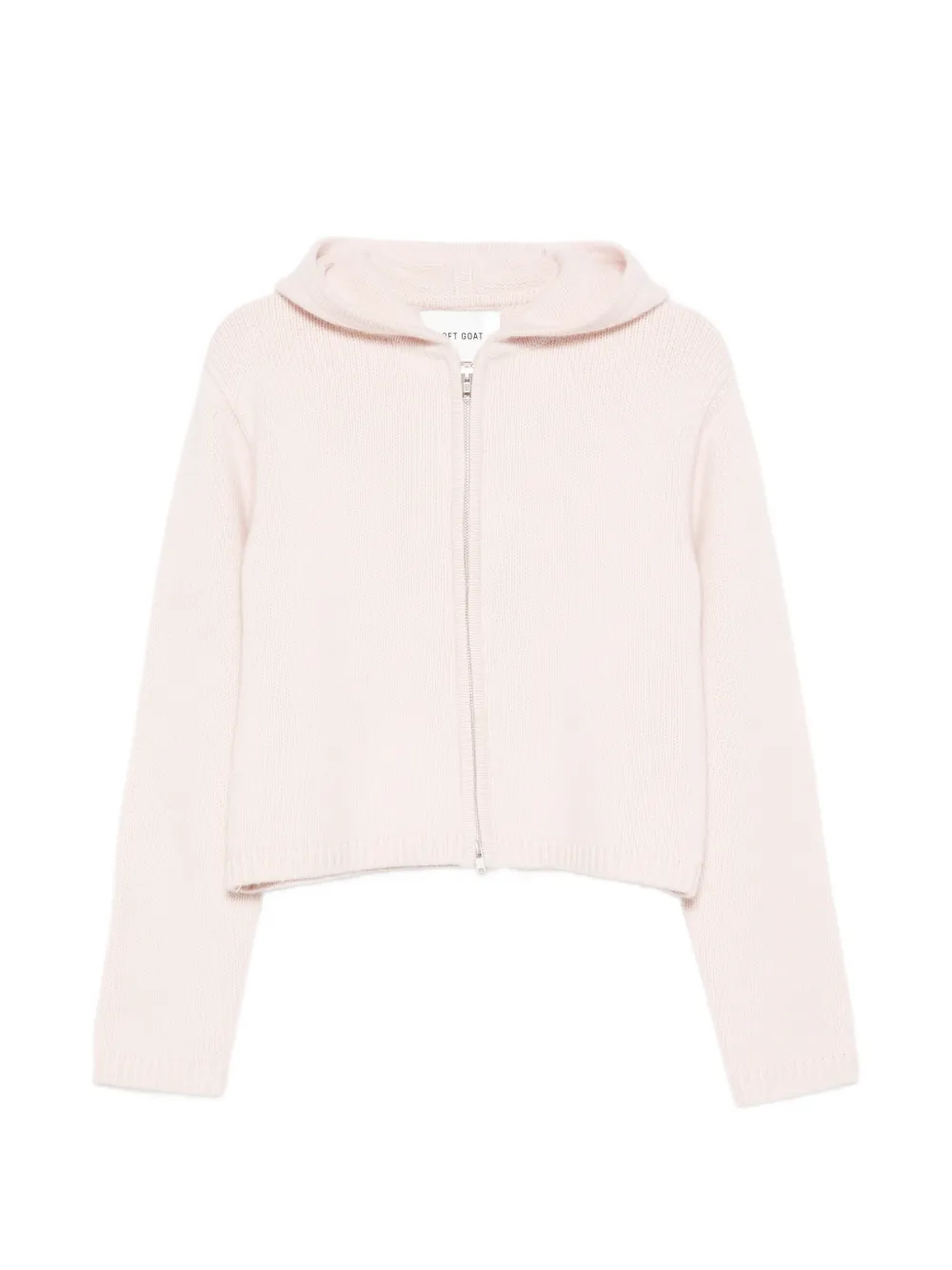 Soft Goat zip hoodie - Rosa