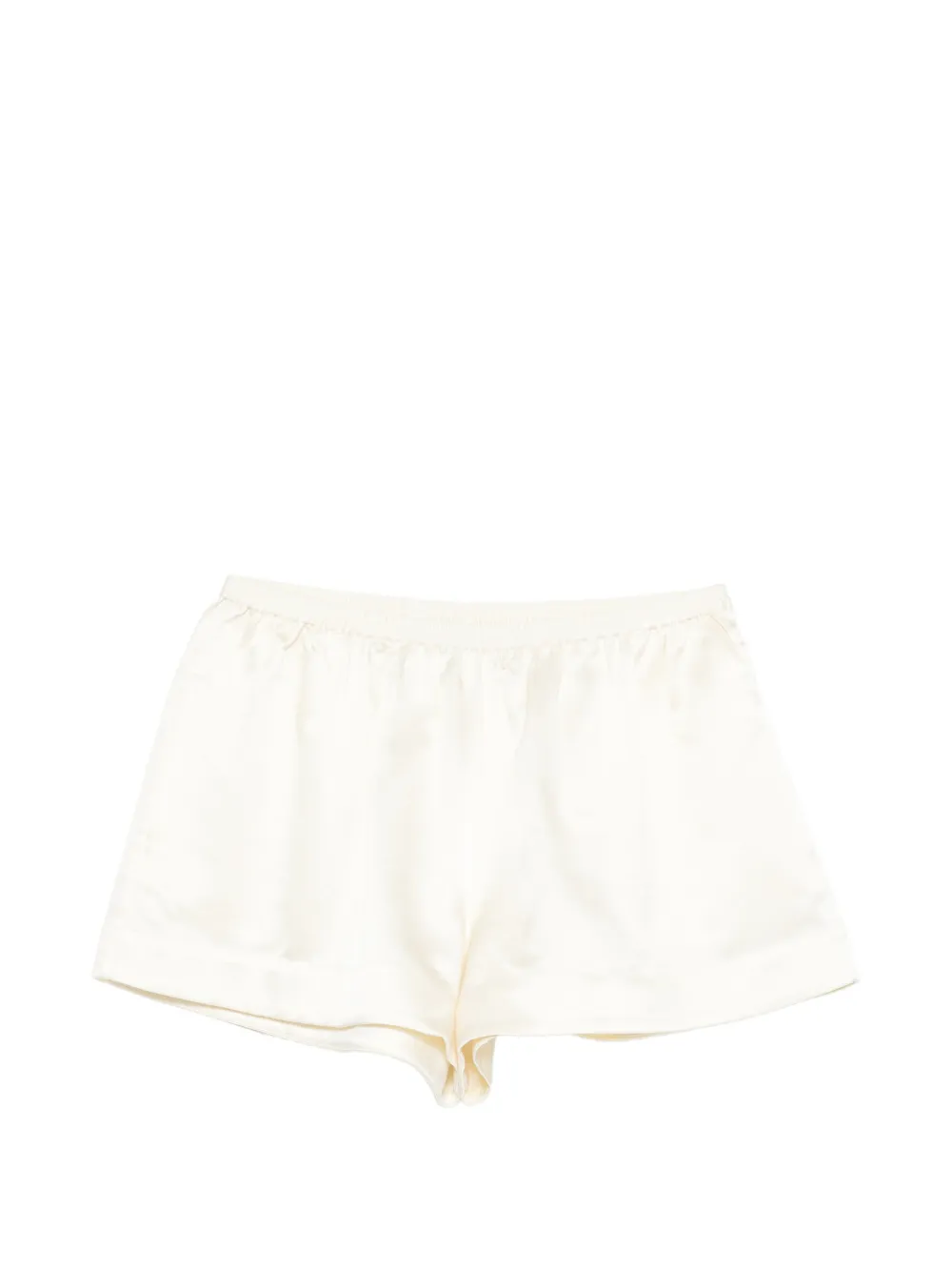 Soft Goat Shorts con vita elasticizzata - Toni neutri