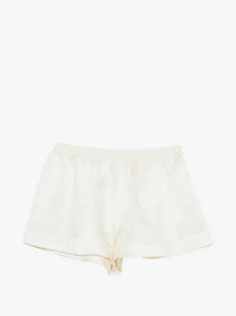 Soft Goat elasticated-waistband shorts