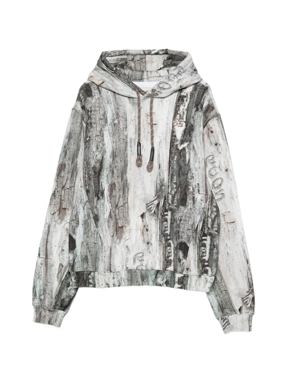 RC Outdoor Supply patterned hoodie - Bianco