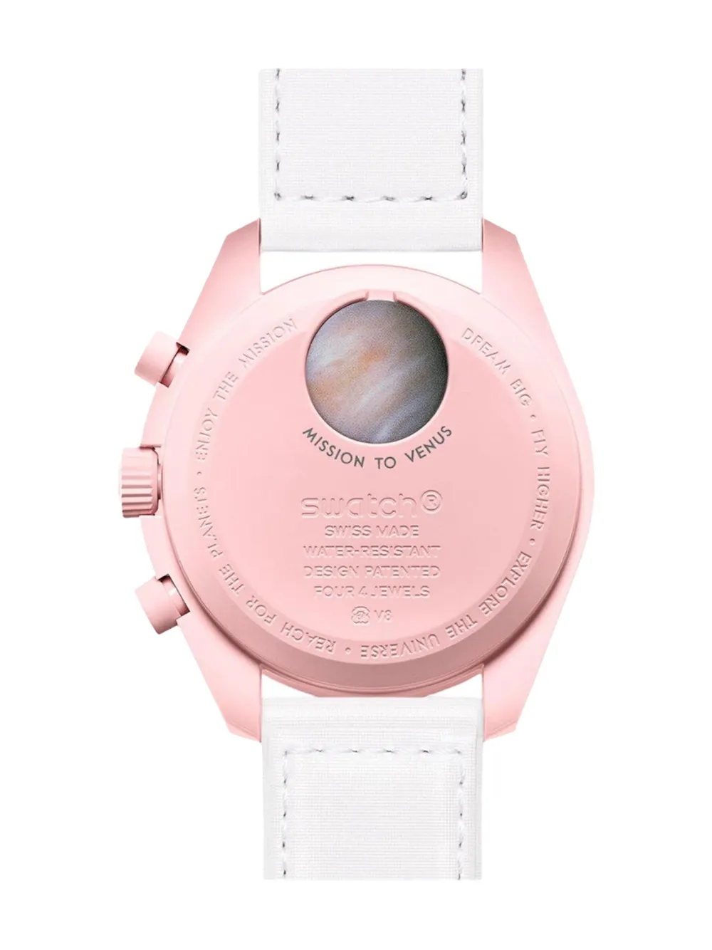 OMEGA xSwatch Moonswatch Mission to Venus 42mm watch - Roze