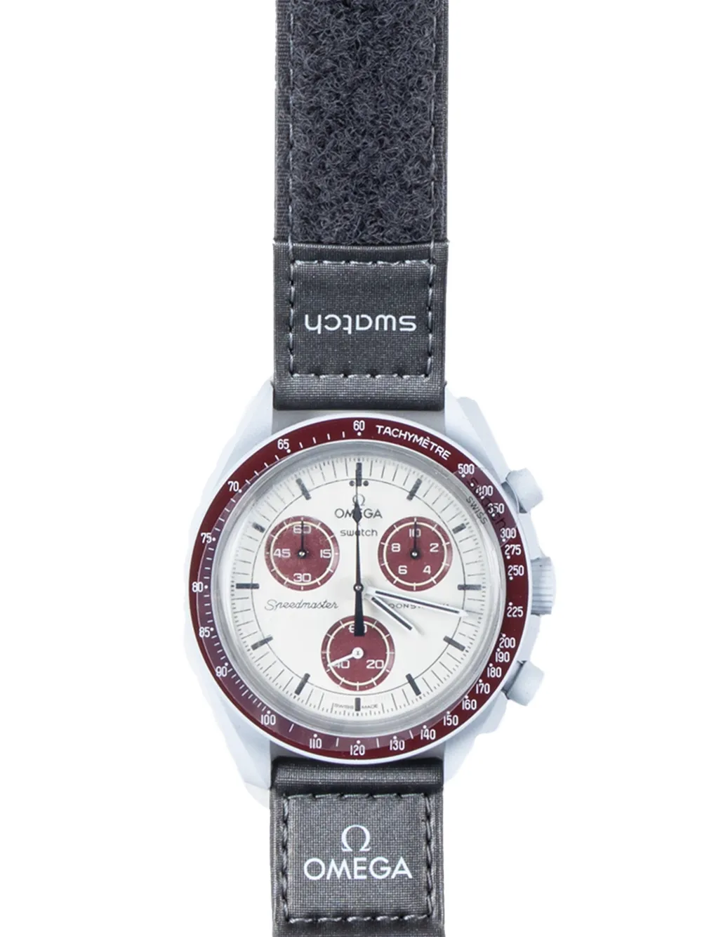 Swatch x Omega MoonSwatch Mission To Pluto 42mm Watch | White