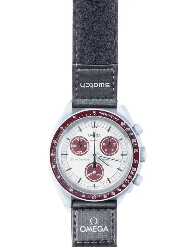 Swatch x Omega MoonSwatch Mission To Pluto 42mm Watch | White